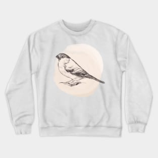 Hand drawn illustration of bullfinch Crewneck Sweatshirt